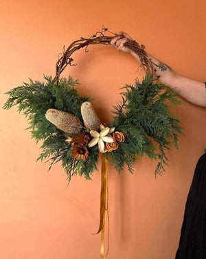 Custom Xmas Wreath