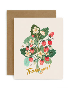 "THANK YOU"- (Strawberries)