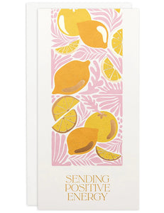 "Sending Positive Energy" -  Tall Card