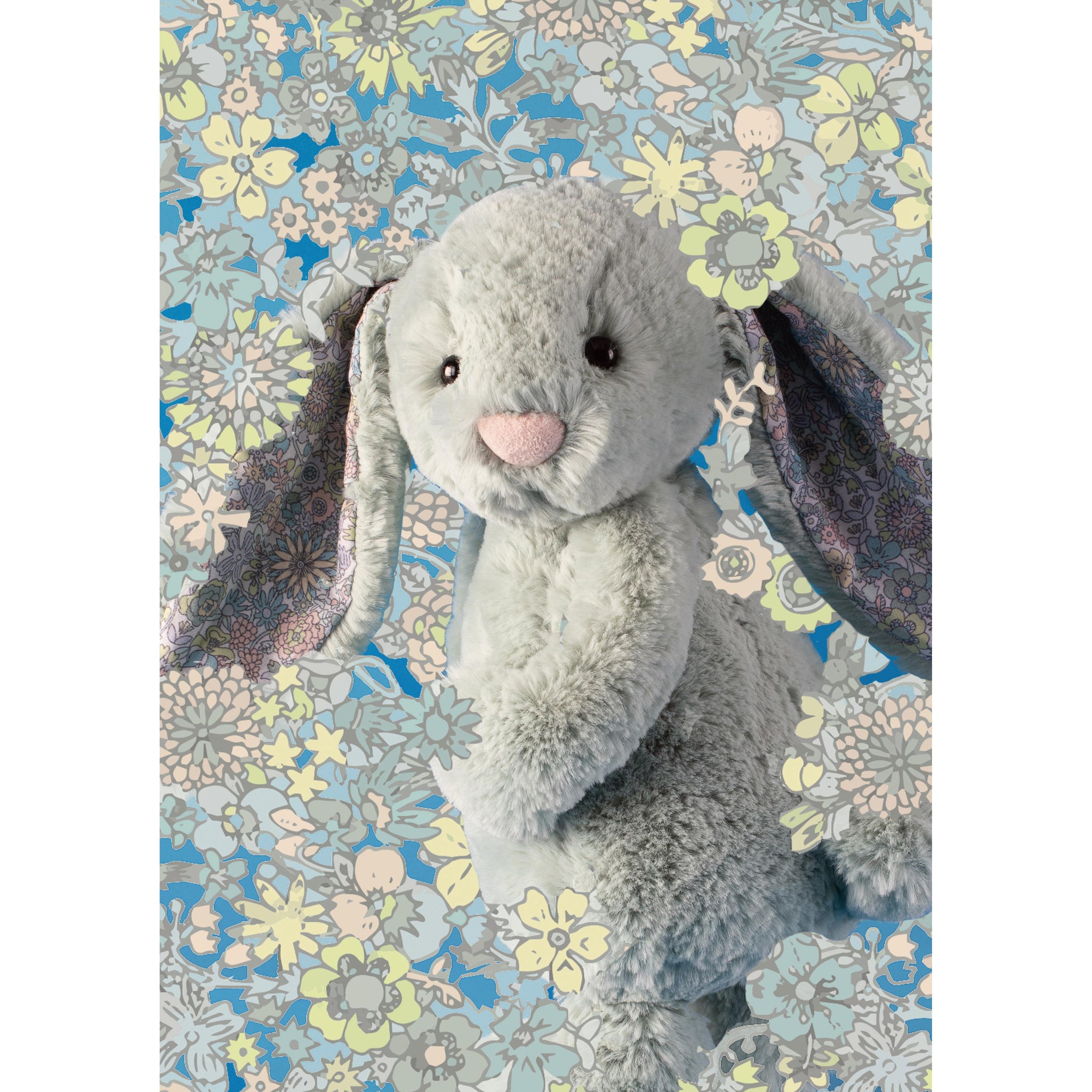 Blossom Bashful Silver Bunny