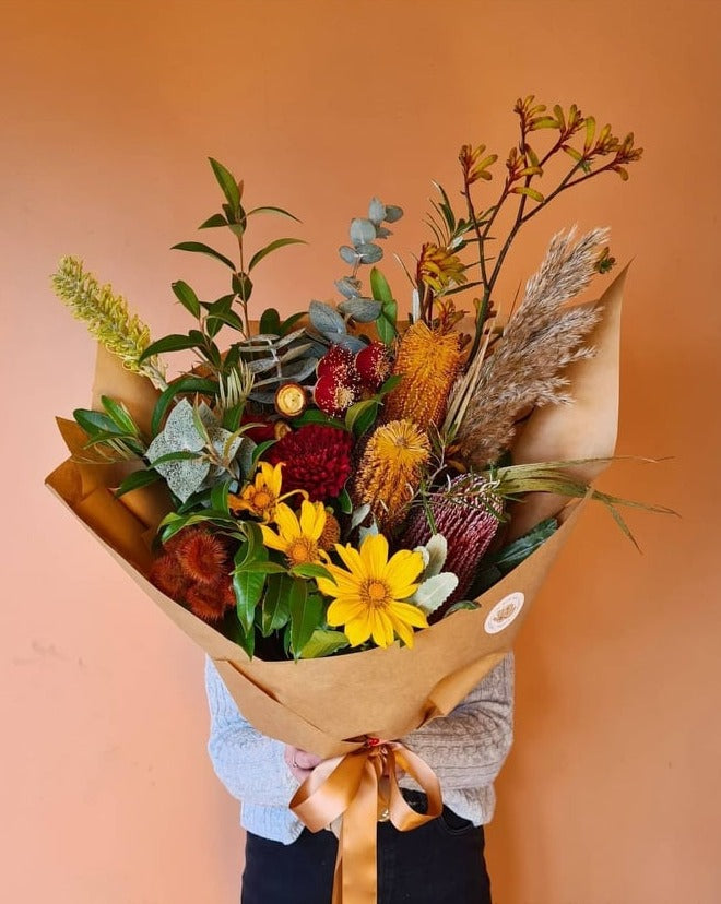 bouquet of native flowers